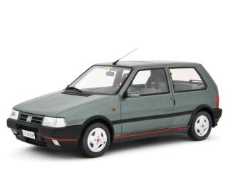 Fiat Uno Turbo i.e. 1.4 1990 GRIGIO JUPINER Laudoracing 1:18 Resinemodell (Türen, Motorhaube... nicht zu öffnen!)